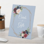 ブルゴーニュの埃っぽいブルーカード&ギフトサイン 台座サイン (インサイチュ)