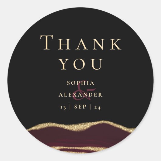 ブルゴーニュの宝石 ラウンドシール (正面)