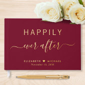 ブルゴーニュの後ずっと幸せ結婚に ゲストブック