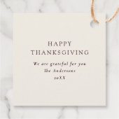 ブルゴーニュの果実&離れカスタマイズ可能な植物学 フェイバータグ (裏面)