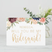 ブルゴーニュの秋をテーマにしたメイドが私の花嫁になる 招待状 (スタンド正面)