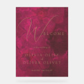 ブルゴーニュの結婚情熱 アクリルサイン (正面)