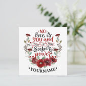 ブルゴーニュの花お前は誰でもないし、それがあなたの力だ 招待状 (スタンド正面)