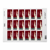 ブルゴーニュの花嫁スワール住所 シール (フルシート)