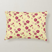 ブルゴーニュの花 アクセントクッション (裏面)