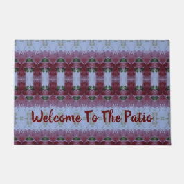 ブルゴーニュの花 ドアマット