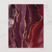 ブルゴーニュの黒いアゲイトのチラシ チラシ (裏面)