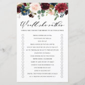 ブルゴーニュは彼女の方がブライダルシャワー試合だ (正面)