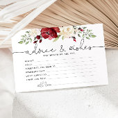 ブルゴーニュアドバイスとウィッシュブライダルシャワー 便箋