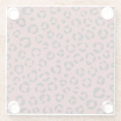 ブルゴーニュアニマルプリント ガラスコースター (裏面)