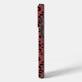 ブルゴーニュアニマルプリント Case-Mate iPhoneケース (裏面 / 左)