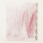 ブルゴーニュウォーター色エッフェルタワー結婚ズ プランナー手帳 (裏面)