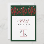 ブルゴーニュエレガントタータンチェックモノグラム シーズンカード (正面)