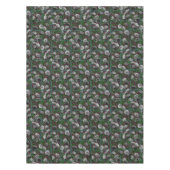 ブルゴーニュエレガントフローラバラ テーブルクロス (正面)