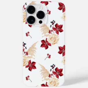 ブルゴーニュエレガントフローラ秋iPhoneケース Case-Mate iPhone 14 Pro Maxケース