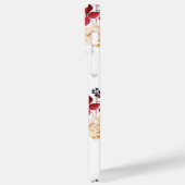 ブルゴーニュエレガントフローラ秋iPhoneケース Case-Mate iPhoneケース (裏面 / 左)