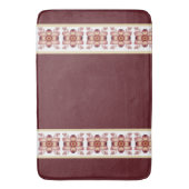 ブルゴーニュエレガントフローラ バスマット (正面縦)