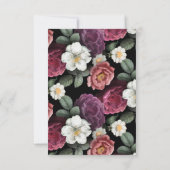 ブルゴーニュエレガントーの花とピンクの花が保存日時 (裏面)