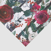 ブルゴーニュエレガントーバララージストライプクリスマス 薄葉紙 (詳細)