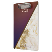 ブルゴーニュエレガントーマゼンタ金ゴールドキツネ大破2023 クリップボード (左)