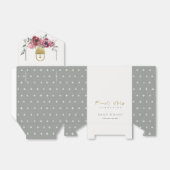 ブルゴーニュエレガントー金ゴールドフローラ初の聖餐式 フェイバーボックス (折り畳みなし)