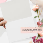 ブルゴーニュエレガント赤面とピンクフローラ折り畳み サンキューカード