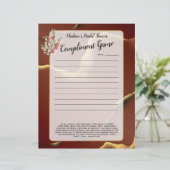 🤵ブルゴーニュエレガント金ゴールドイン抽象芸術結婚ズ (スタンド正面)