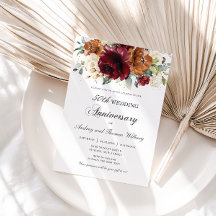 ブルゴーニュオレンジアイボリー結婚フローラ記念日