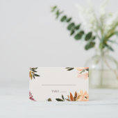 ブルゴーニュオレンジフローラ |緑の座席表 プレイスカード (スタンド正面)