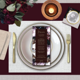 ブルゴーニュカスタムフローラ結婚のメニュー メニュー