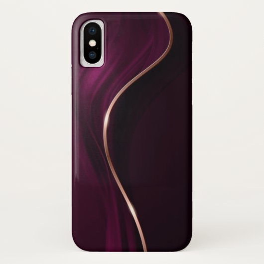 ブルゴーニュカラーI携帯ケース Case-Mate iPhoneケース (裏面)