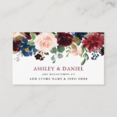 ブルゴーニュクラシックーフローラブ結婚ルーの登記簿 エンクロージャーカード (正面)