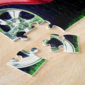 ブルゴーニュクラシックーヴィンテージ改造カー ジグソーパズル (側面)