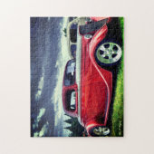 ブルゴーニュクラシックーヴィンテージ改造カー ジグソーパズル (縦)
