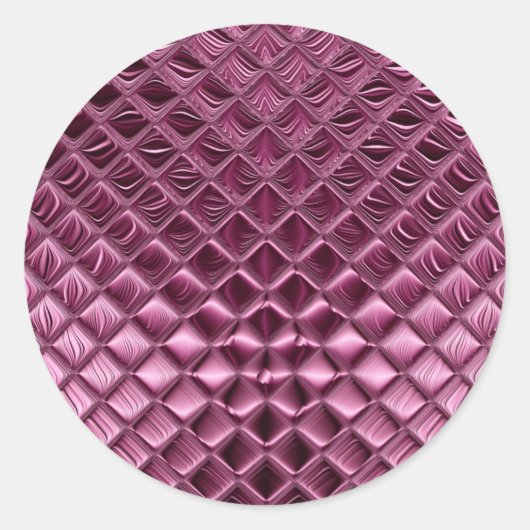 ブルゴーニュクラシックー丸ステッカー ラウンドシール (正面)