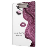 ブルゴーニュグリッター効果でメイク クリップボード (左)