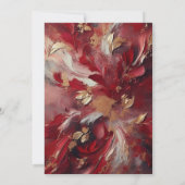 ブルゴーニュコンテンポラリーーエレガンスの献身式 招待状 (裏面)