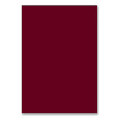 ブルゴーニュシンプルー署名 テーブルナンバー (裏面)