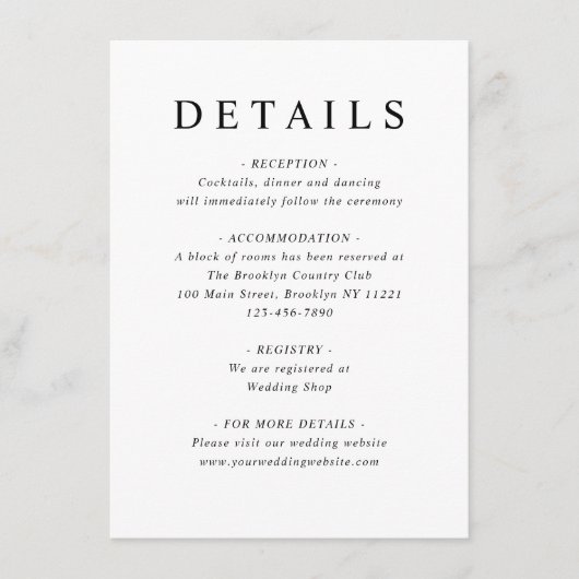 ブルゴーニュスタイリッシュダスティブルーフローラ結婚ズ詳細 エンクロージャーカード (正面)