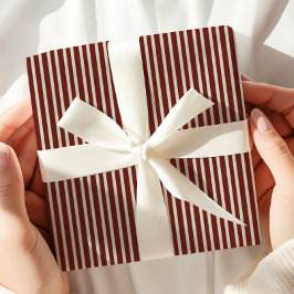 ブルゴーニュストライプの ラッピングペーパー