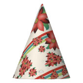 ブルゴーニュティール（緑がかった色）とライム パーティーハット (左)