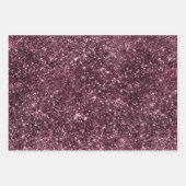 ブルゴーニュティール（緑がかった色）グラムストライプズ ラッピングペーパーシート (正面)