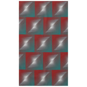 ブルゴーニュティール（緑がかった色） テーブルクロス (正面)