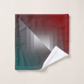 ブルゴーニュティール(緑がかった色) バスタオルセット (ウォッシュタオル)