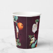 ブルゴーニュバラとランヌク結婚ラス 紙コップ (右)