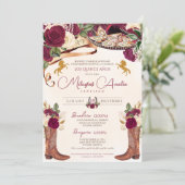 ブルゴーニュバラエレガントウエスタンチャロキンセニェラ 招待状 (スタンド正面)