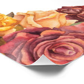 ブルゴーニュバラキンセアニェラウェルカムサイン ポスター (コーナー)