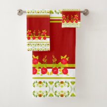 ブルゴーニュバラパターン（の模様が）あるデザイン