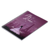 ブルゴーニュバラピンクパリスファイアキンチェニェラ ノートブック (左側)