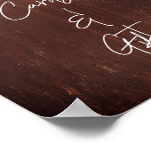 ブルゴーニュバラピンクフローラメイスンジャールカードギフト ポスター (角)